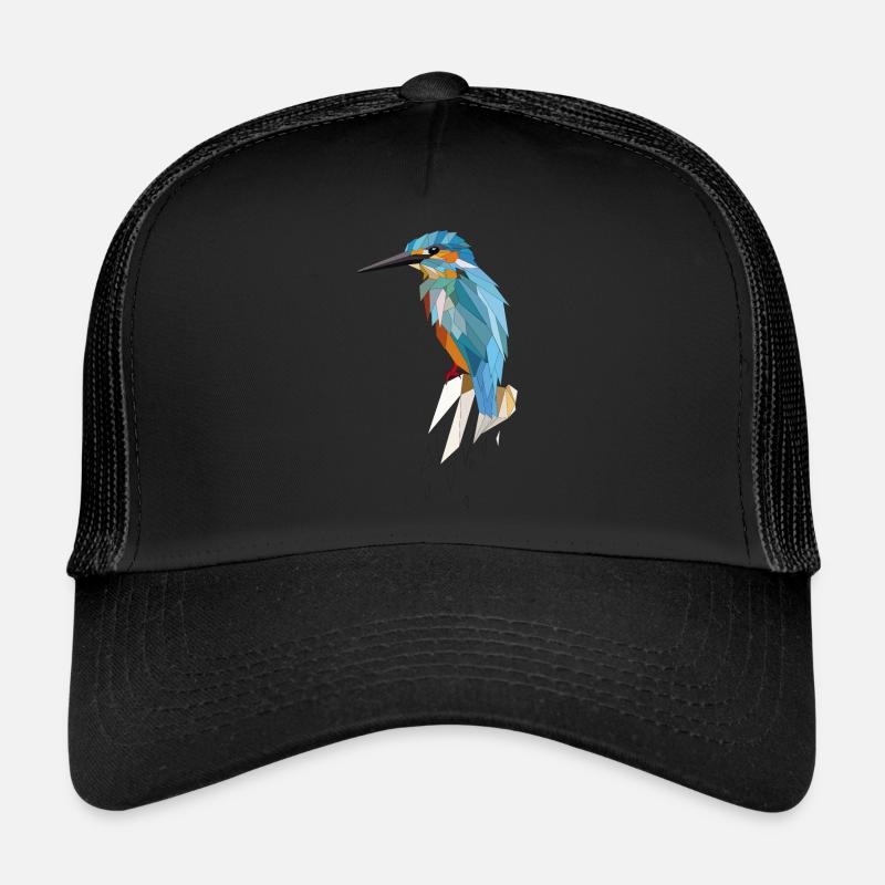 Oiseau de glace Polygone Casquette trucker 