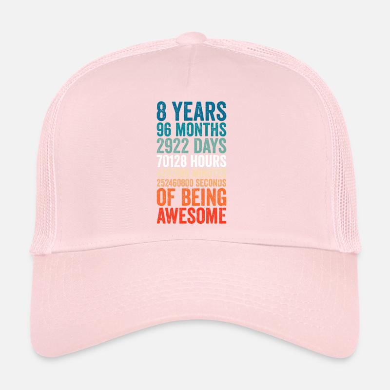 8th anniversary gift, 8th anniversary wedding gift Trucker Cap