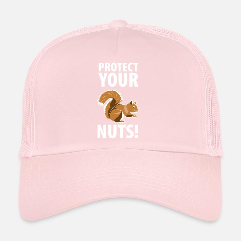 Squirrel Eichhörnchen Dieb Tierpfleger Trucker Cap