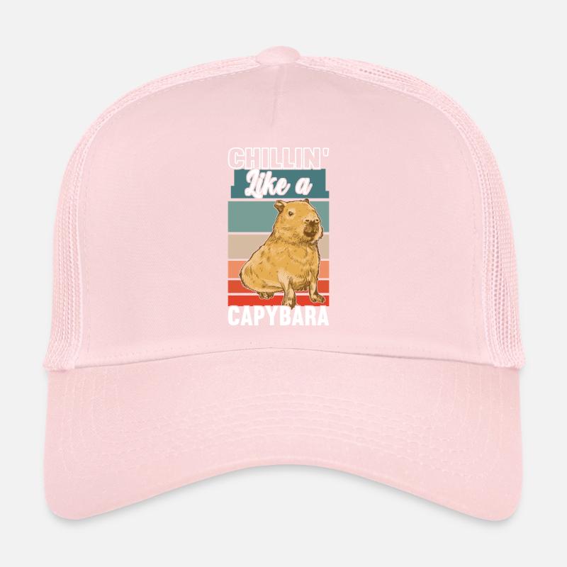 Capybara Lover Trucker Cap