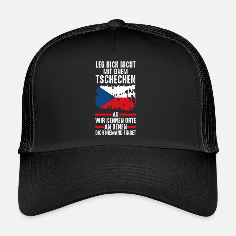Tschechien Tscheche Tschechisches Trucker Cap