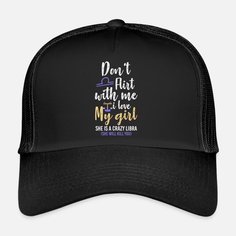 Étoiles d’astrologie Balance Casquette trucker 