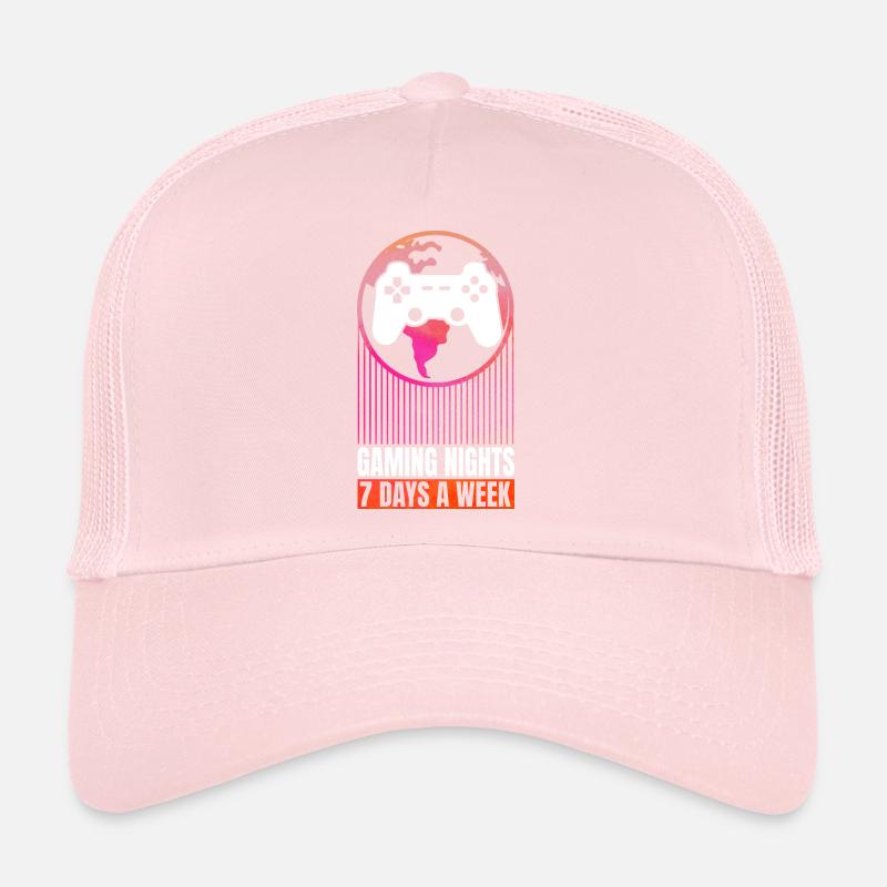 Cheerful Players Of Amusing Gaming Quote Trucker Cap