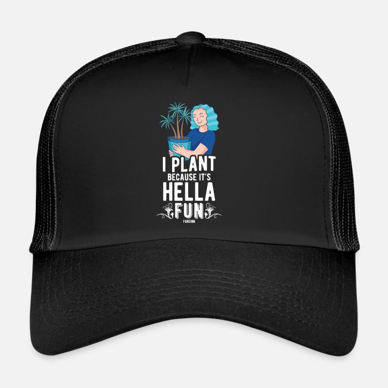 Maman aime les plantes dans le jardin Casquette trucker 