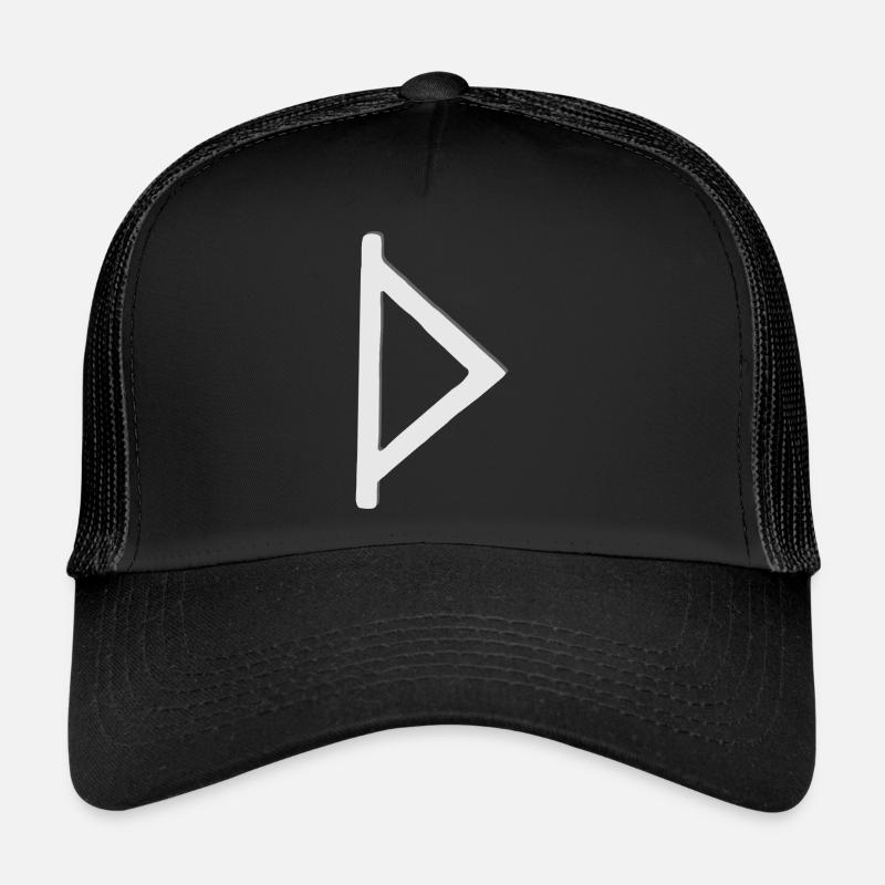 Futhark Alphabet runique Thurisaz Casquette trucker 