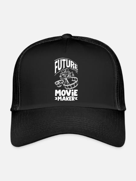 Future Movie Maker Filmmaker - Trucker Cap - black/black - Front