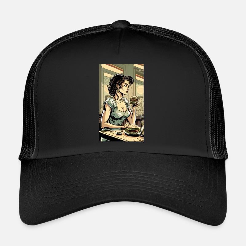 Burger Time Trucker Cap