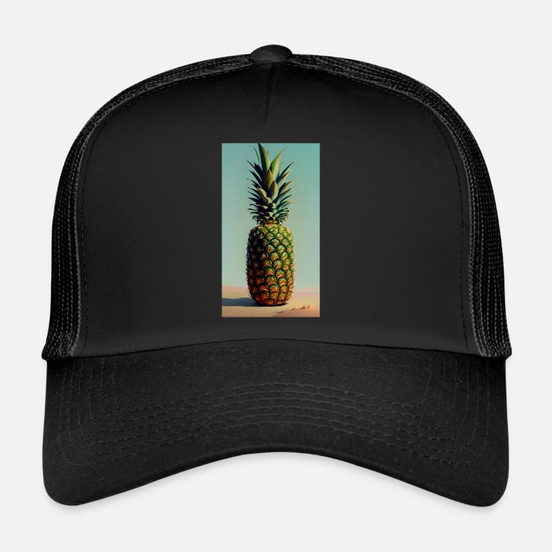 Pineapple - Trucker Cap - black/black