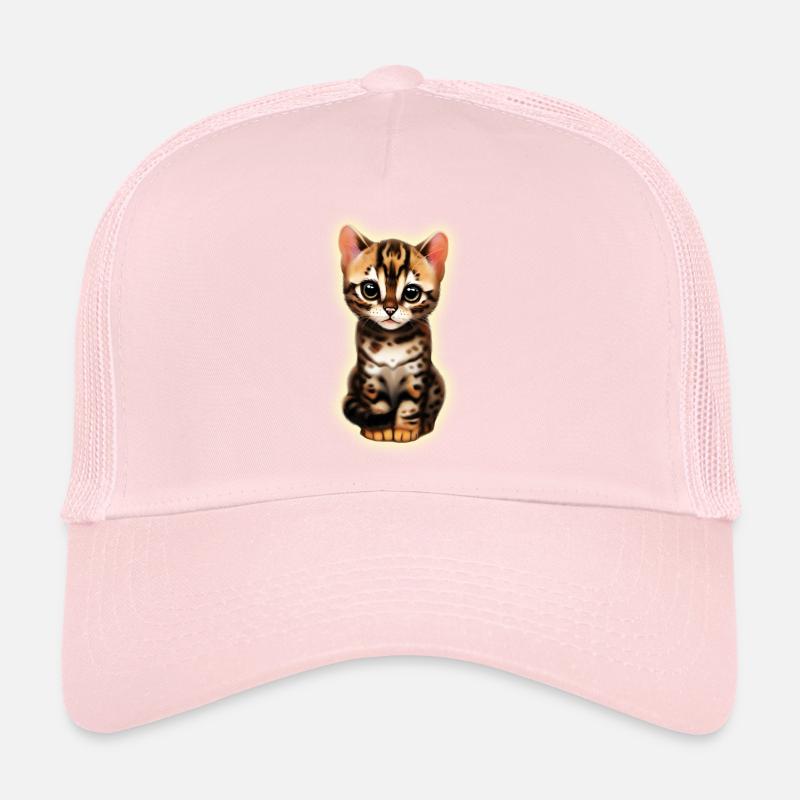 Chat du Bengale Casquette trucker 
