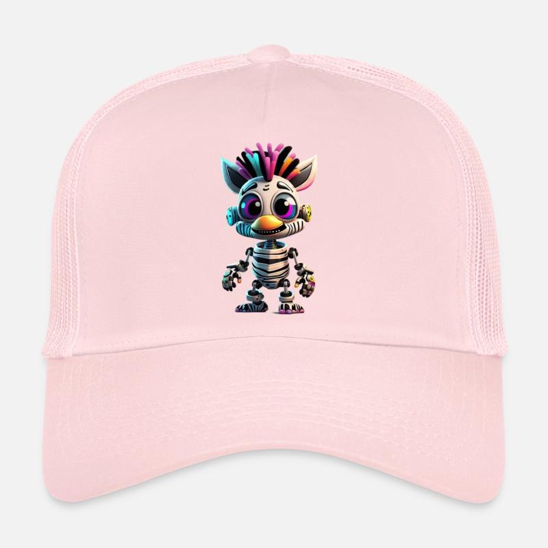 Zebra Roboter Trucker Cap