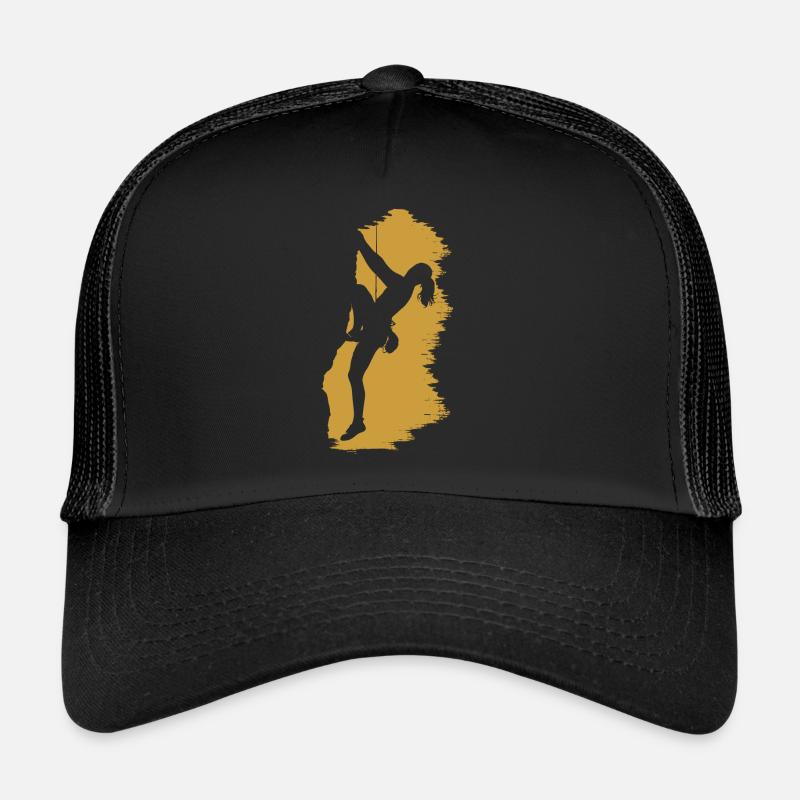 kletternde mädchen kletterer ein roccher Trucker Cap