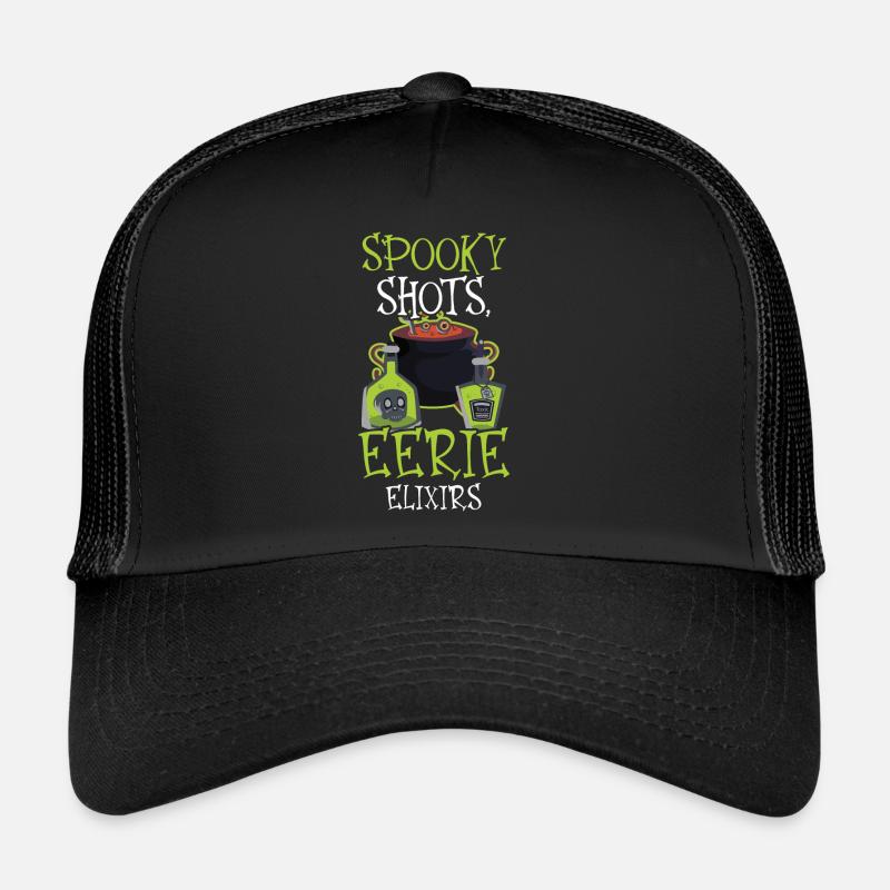 Coups effrayants, élixirs effrayants, barmans Casquette trucker 