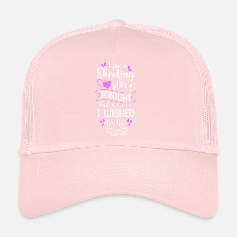 Starry Sky Wish Moon Trucker Cap