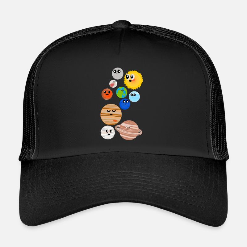 Cute Planets Trucker Cap
