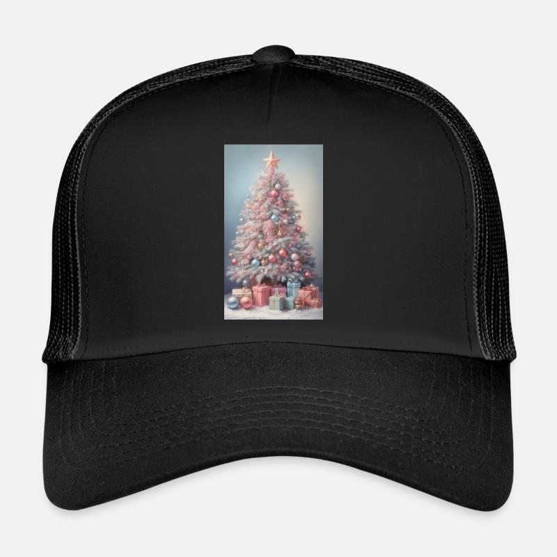 Christmas tree Trucker Cap