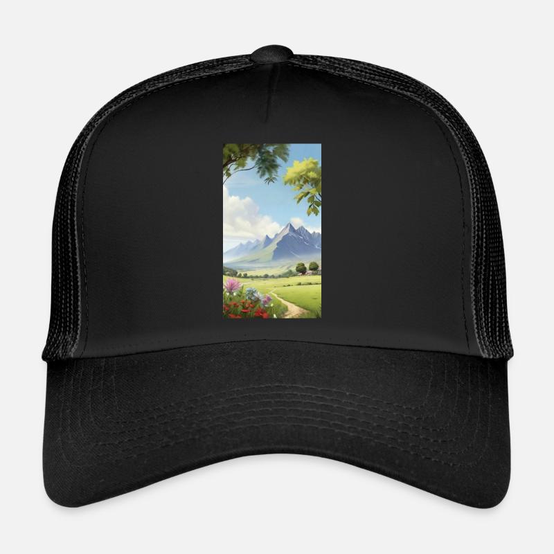 Paysage Casquette trucker 