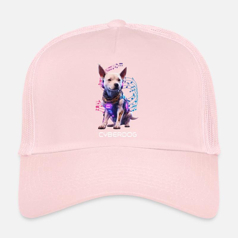 Cyber Chien Casquette trucker 