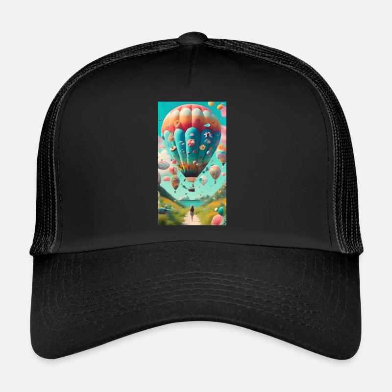 Balon Balloon - Trucker Cap - black/black