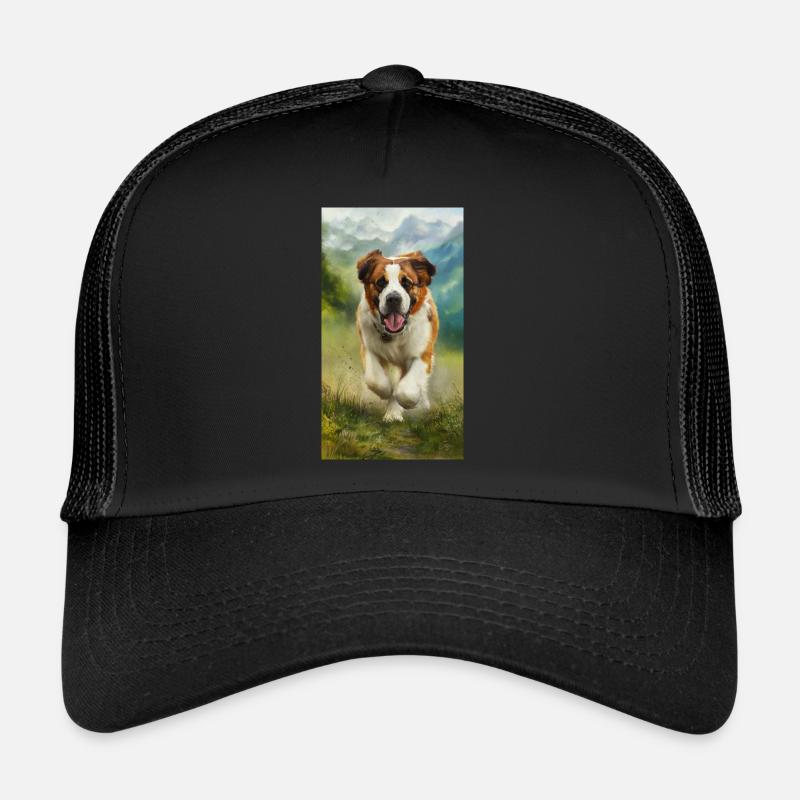 Wuffi - Casquette trucker  - noir/noir
