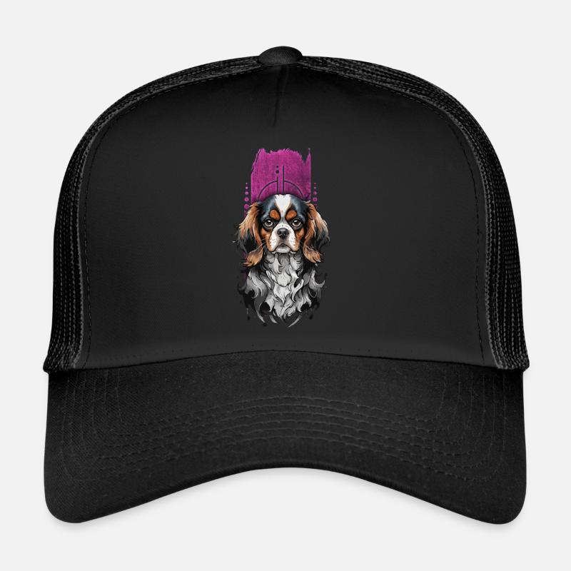Compagnon royal : Cavalier King Charles Spaniel Casquette trucker 