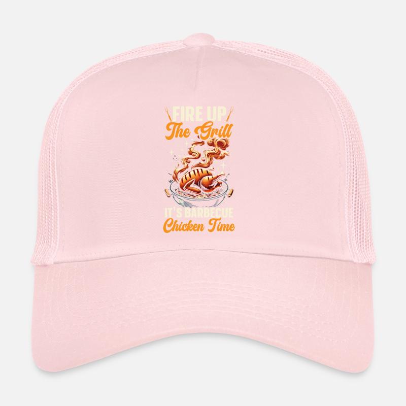 Barbecue au poulet barbecue Casquette trucker 