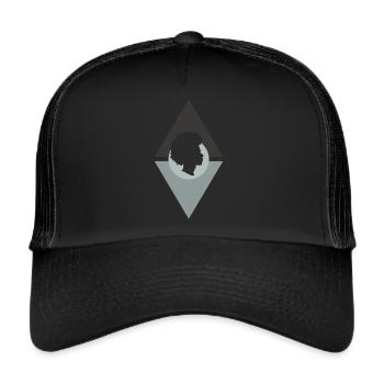 70s Soul - Trucker Cap - Schwarz/Schwarz - Vorne