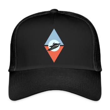 Water Sports Jet Ski - Trucker Cap - black/black - Front