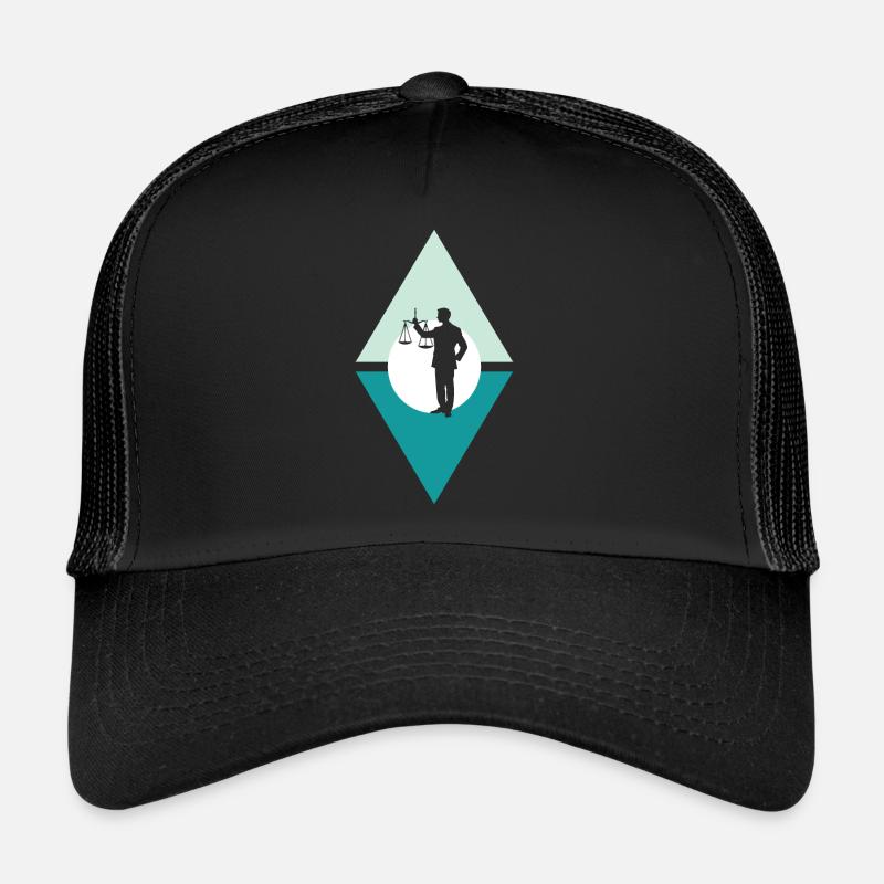 Anwalt Absatz Recht Trucker Cap