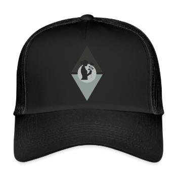 Florist Flower Power Garden - Trucker Cap - black/black - Front