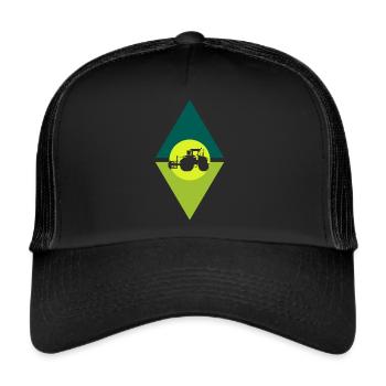 Maehdrescher Hof Ranch - Trucker Cap - black/black - Front