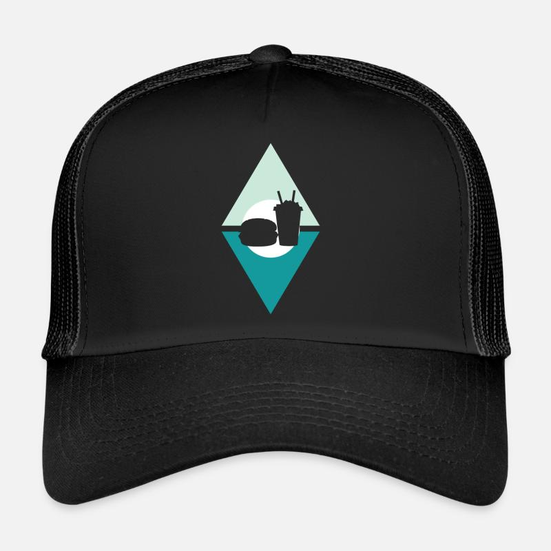 Imbiss Burger lecker Trucker Cap