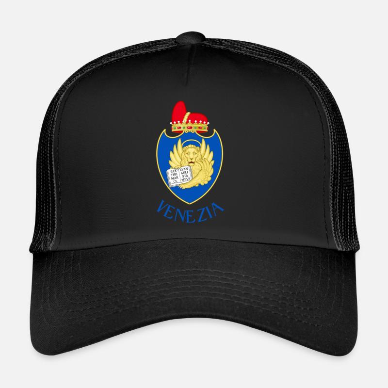 Venezia - Trucker Cap - Schwarz/Schwarz