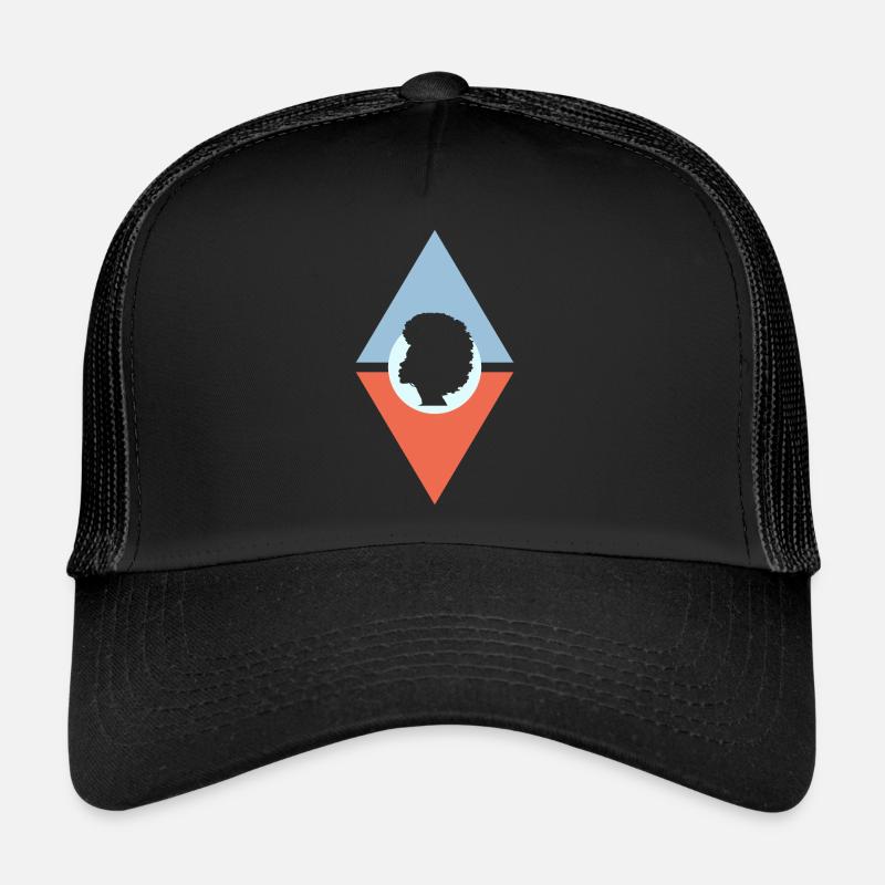 Afro Beat Trucker Cap