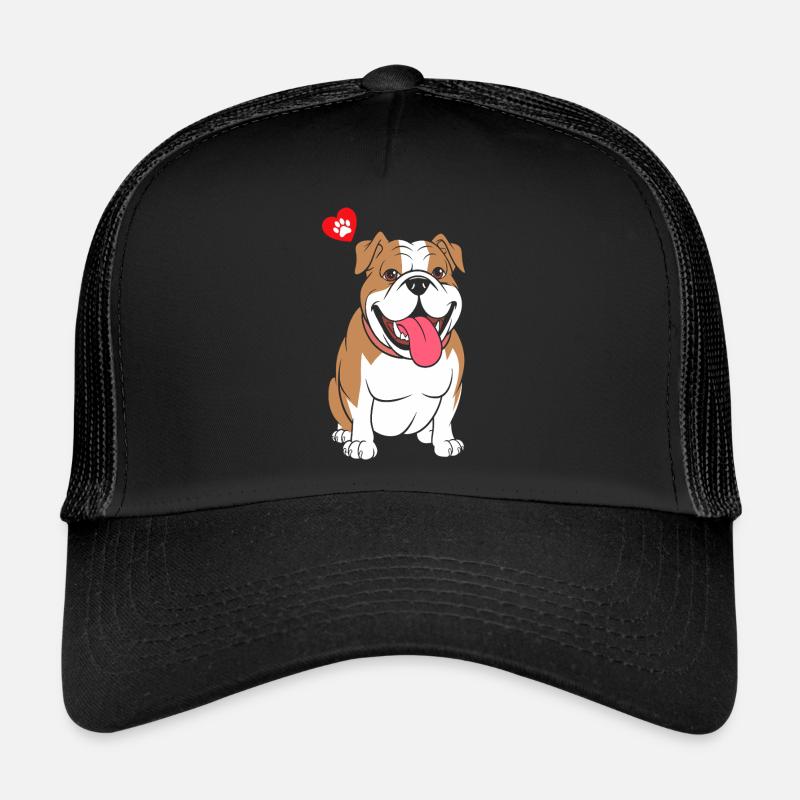 Bouledogue Casquette trucker 
