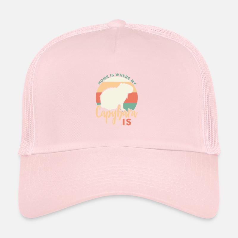 Capibara motif for Capibara owners Trucker Cap