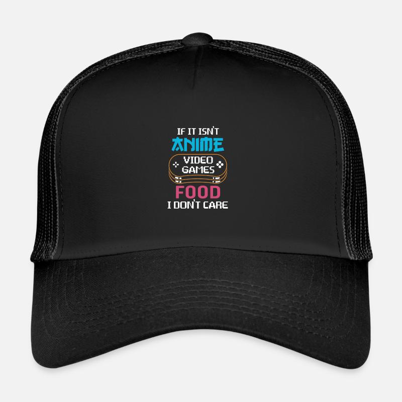Es ist mir egal Spieler oder Lebensmittelliebhaber Trucker Cap