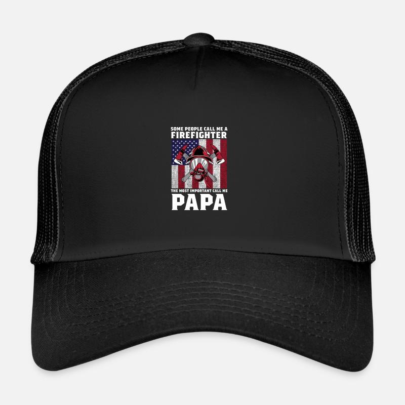 Appelez-moi Papa Père Aimant Cadeau Casquette trucker 