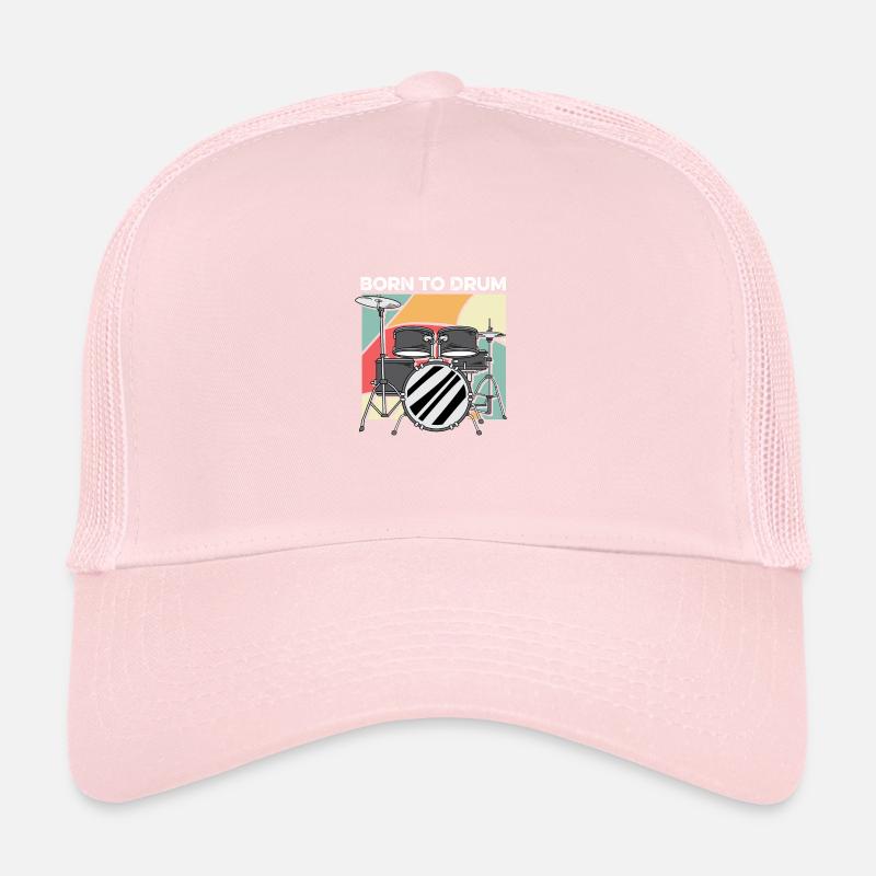 Born to drum entertainer poison Trucker Cap