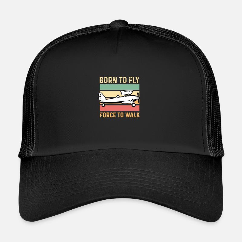 Obligé de courir un cadeau de mécanicien d’aéronef Casquette trucker 