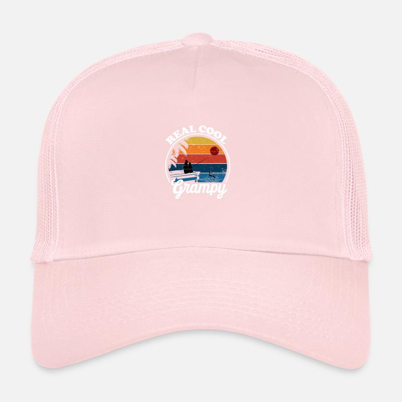 Retro Vintage Roll Style Cool Grampy Fischerlieb Trucker Cap