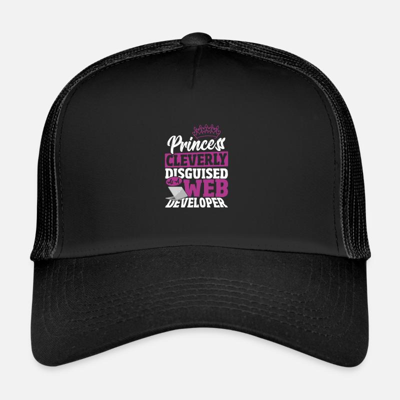 Developer Computer Geek HTML Programmer Daughter Trucker Cap