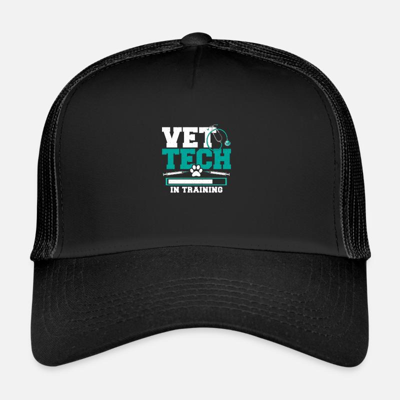Veterinary veterinarian Student in training Trucker Cap