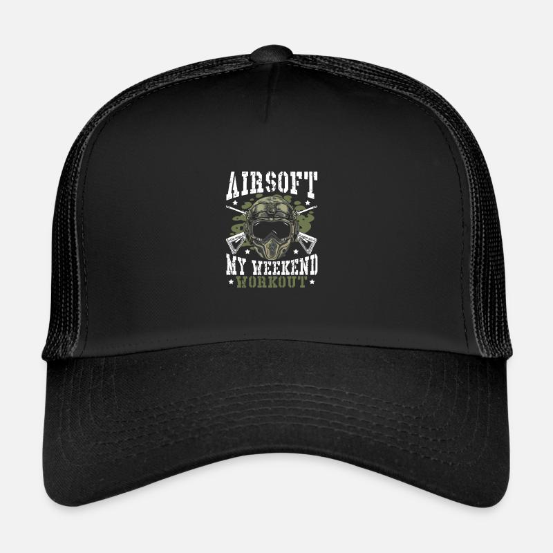 Team-Based Shooting Airsoft Strategy Airsoft Trucker Cap