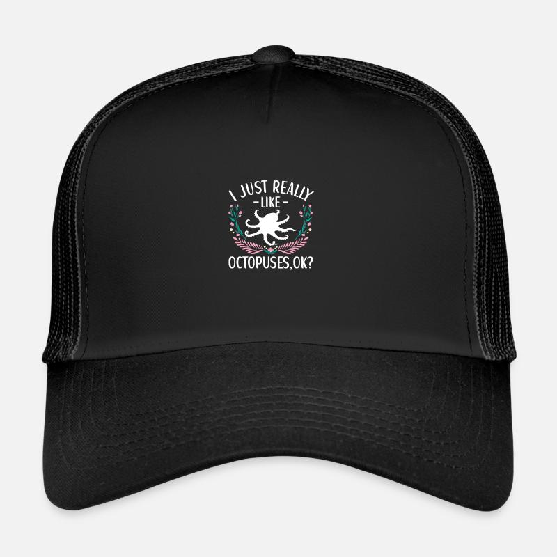 Octopus Outfit Octopus Octopus Casquette trucker 