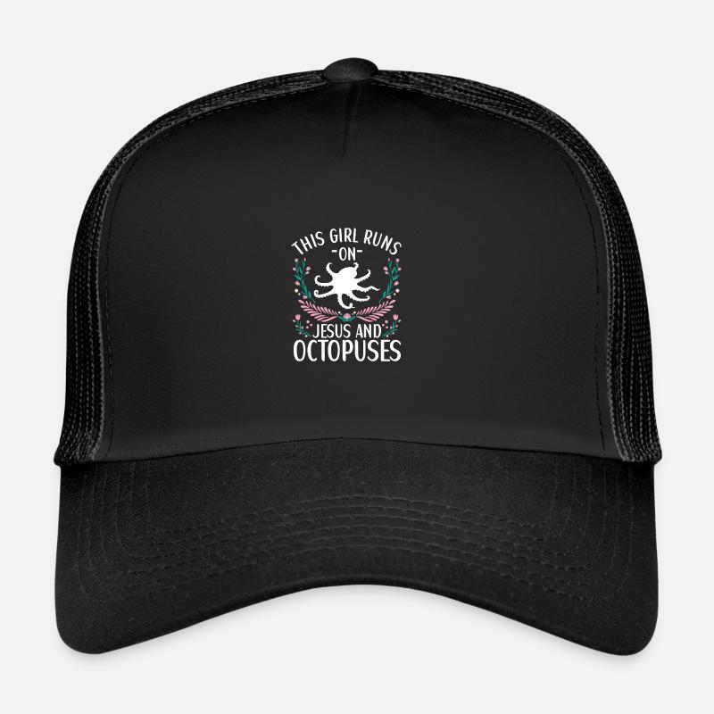 Octopus Outfit Octopus Octopus Casquette trucker 