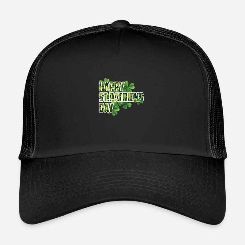 Joyeuse Saint-Patrick - Shamrock Design Casquette trucker 