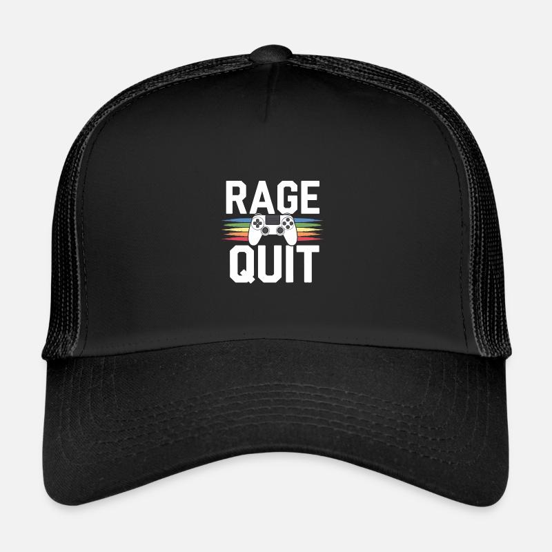 Rage quit Casquette trucker 