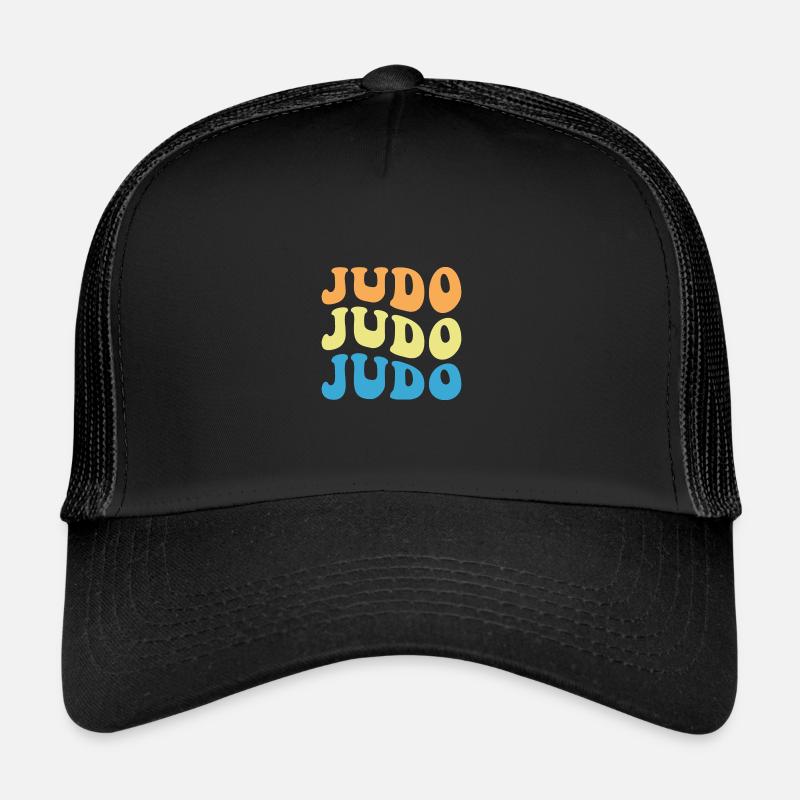 Judo - Trucker Cap - Schwarz/Schwarz