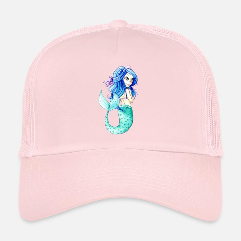 Hübsche Comic Meerjungfrau Trucker Cap