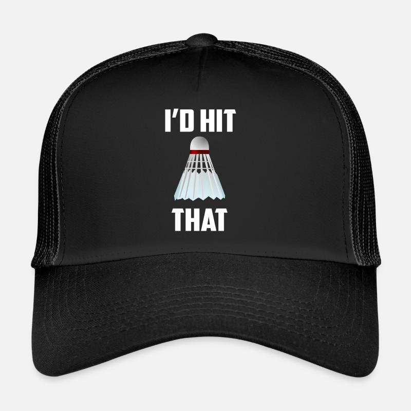 Badminton drôle drôle Casquette trucker 